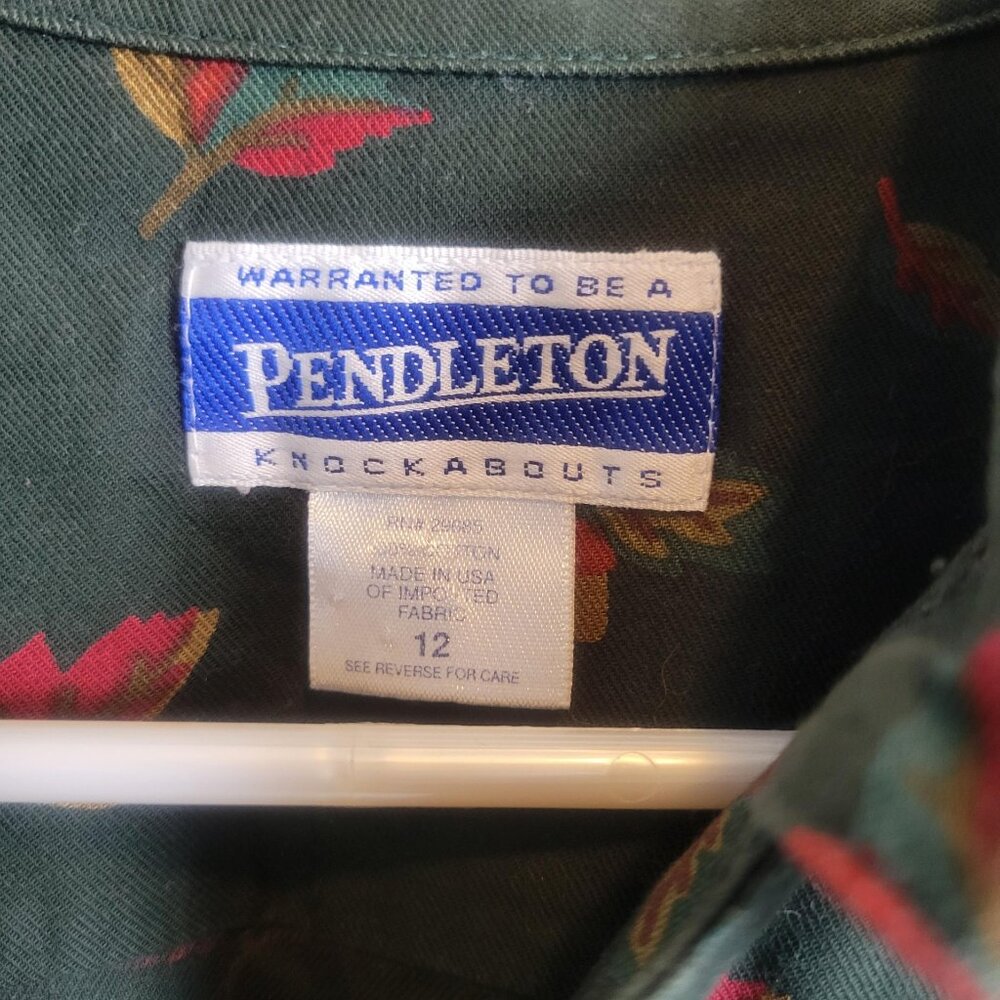 Pendleton Blouse Women’s 12 Button Down Ls Shirt … - image 6